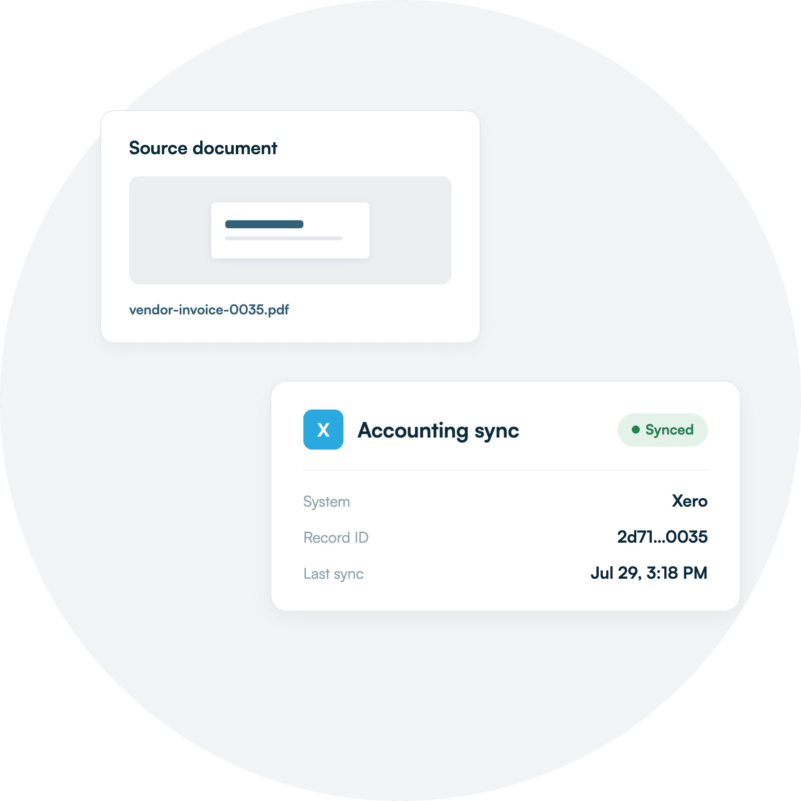 Placeholder illustration — Protected payables