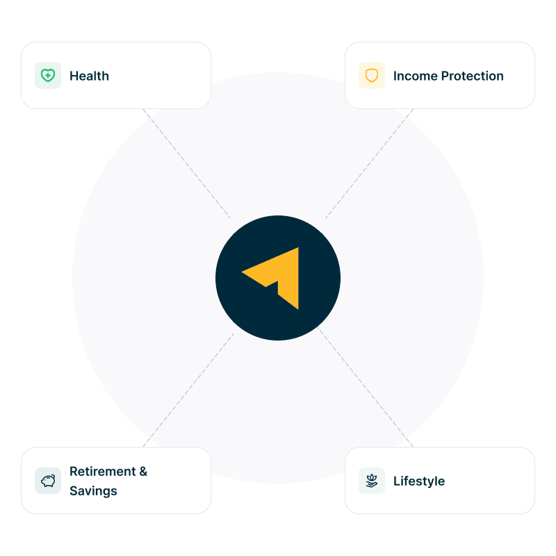 Placeholder illustration — What we broker